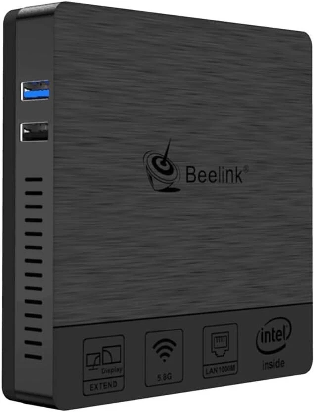 Beelink BT3 Pro Mini PC Windows 10 System 4GB RAM + 64G ROM PC Mini Desktop DDR3 - Image 1 of 4