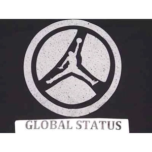 NIKE JORDAN JUMPMAN SPECKLED BLACK COOL GREY WOLF GREY SHIRT LARGE (715817-011) - Picture 1 of 5