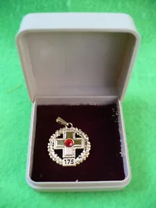 Medaillon DRK Deutsches Rotes Kreuz Blutspender 175 mal - Bild 1 von 2