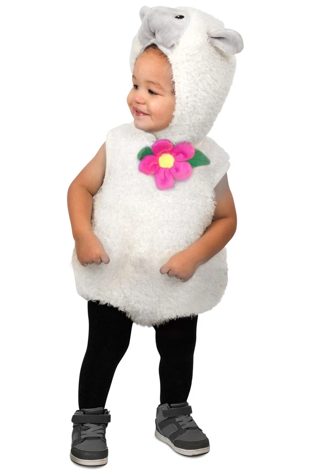 Furry Lamb Cute Toddler Costume - Image 1 of 1
