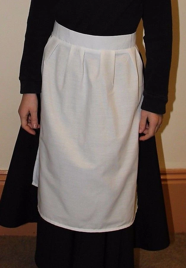 Victoriano Delantal - Disfraz Eduardiano Escuela Viajes - Talla Elección - Image 1 of 1