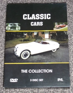 CLASSIC CARS : THE COLLECTION - 3 DISC DVD BOX SET IN VGC (FREE UK P&P) - Picture 1 of 4