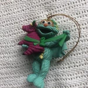 Raro 1999 Jim Henson ROSITA Navidad en Plaza Sésamo - Imagen 1 de 5