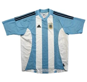 ARGENTINA 2002/04 Adidas Home Football Shirt M/L Mens Vintage Soccer Jersey - Picture 1 of 7
