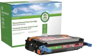 SUSTAINABLE EARTH Remanufactured Toner Cartridge Replacement for HP 502A (Magent - Picture 1 of 5