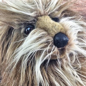 VTG Folkmanis Hand Puppet Shaggy Dog Hand Functional Mouth Large Realistic 3104 - Picture 1 of 12