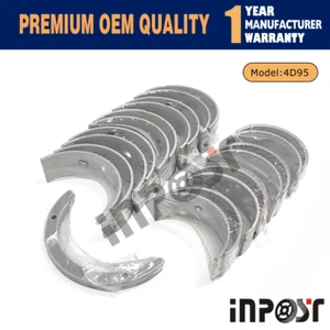 For Komatsu 4D95 Main Bearing & Con Rod Bearing Set STD Size FOR Optional - Picture 1 of 3