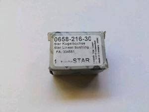 Rexroth Star 0658-216-30 Closed Typr Linear Ball Bearing Linear Ball Bushing - Picture 1 of 4