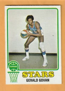 Gerald Govan Utah Stars 1973-74 Topps #233 Jersey City Nueva Jersey - Imagen 1 de 2