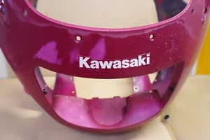 Kawasaki ZZR600 ZZR 600 1994 MODELO Faro Capucha Máscara Pantalla DAÑADO Carenado - Imagen 1 de 20