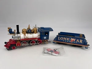 Bachmann / Hawthorne Village On30 Lone Star Express Locomotive w/ Tender L/N - Picture 1 of 14