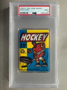 WAX PACK 1983-84 O-PEE-CHEE HOCKEY 83-84 PSA 9 MINT 82485 - Bild 1 von 2
