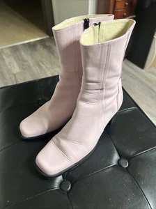 Hispana Pink GoGo Stiefel Leder 8 - Bild 1 von 9