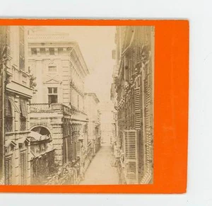 Wsa9659 Street Via Nuova (now Via Garibaldi) in Genova Italy D - Picture 1 of 3