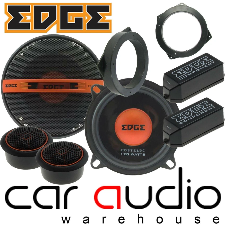 BMW MINI R53 2001-2006 EDGE 240 Watts 13cm Component Front Door Car Speakers Kit - Image 1 of 1