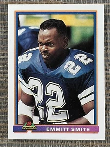 Emmitt Smith 1991 Bowman #117 Dallas Cowboys - Picture 1 of 2
