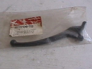 GENUINE HONDA BLACK FRONT BRAKE LEVER 53175-GW0-750 SFX50 SK50 SZ50 - Picture 1 of 1