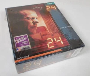 24 programas de televisión Jack Bauer rompecabezas de 300 piezas + póster, Kiefer Sutherland, nuevo - Imagen 1 de 6