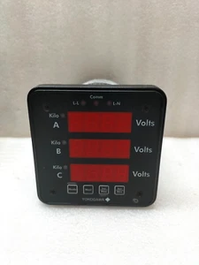 YOKOGAWA 249310-1-AAA-0-3 POWER SERIES+ DIGITAL SWITCHBOARD METER - Picture 1 of 10