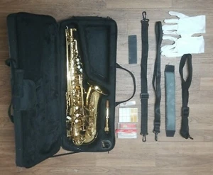 Glory Alto Sax Saxophone with Carrying Case & Accessories - Picture 1 of 20