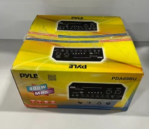 Pyle Stereo Amplifier Audio Receiver Sound System - Bluetooth Wireless Streaming - Picture 1 of 2