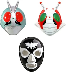 Masked Rider 3 piezas. Kamen Rider 1 V3 Shocker Set Festival Máscara Disfraz - Imagen 1 de 1