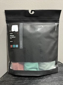 Lululemon Always In Motion Boxer 3 Pack Green/Blue Stripe/Green/Mauve Size L NEW - Picture 1 of 5