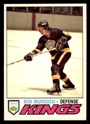 1977 OPC O-Pee-Chee Hockey #371 Bob Murdoch NM - Image 1 of 2