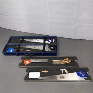 Royal Navy HMS Sutherland Tool Kit & Case Box - Carpenters Saws - Picture 1 of 6