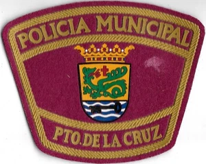 SPANIEN Policia TENERIFFA Muni. PUERTO de la CRUZ Police Patch Polizei Abzeichen - Bild 1 von 11