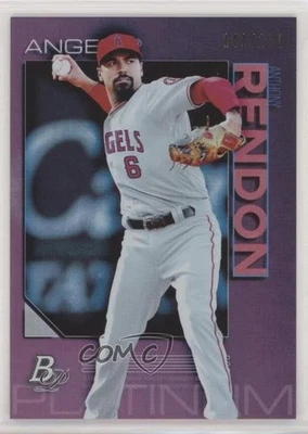 2020 Bowman Platinum Wal-Mart Pink /199 Anthony Rendon #64 - Image 1 of 2