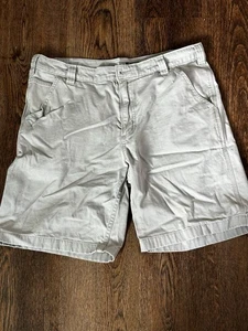 Carhartt Relaxed Fit Canvas Arbeitsshorts Gr. 36 grau Utility Carpenter - Bild 1 von 5