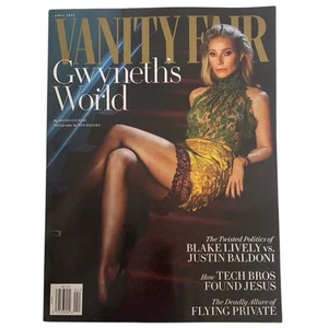 Vanity Fair Magazine April 2025 Gwyneth Paltrow Blake Lively Justin Baldoni - Picture 1 of 3