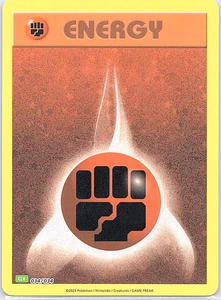 Basic Fighting Energy 034/034 Trading Card Game Classic Holo - Picture 1 of 2
