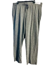 Liz Claiborne Women’s Pull-on Pant Mid Rise Jogger XL Gray Smoke 🆕 - Picture 1 of 5