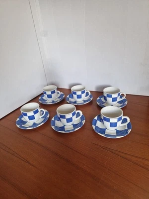 Lot De 6 Tasse A Café Pour Habitat Modele Monaco - Photo 1/4