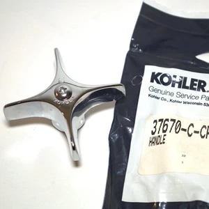 Kohler Polished Chrome COLD Handle 3670-C-CP Open Package DISCONTINUED - Picture 1 of 3