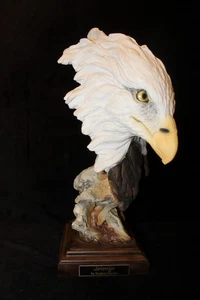 SOUVEREIGN Eagle by Stephen Herrero Large Statue 16 Mill Creek Studios Signed - Picture 1 of 8