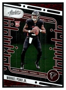 2024 Panini Absolute 108 Michael Penix Jr. RC Atlanta Falcons Rookie - Picture 1 of 2