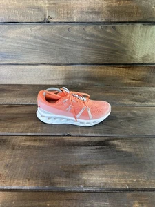 On Running Cloudsurfer ‘Flame’ Orange & White Sneakers Running Shoes Women Sz 8 - Picture 1 of 17