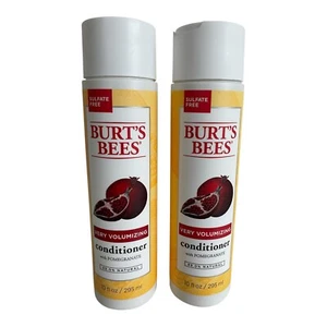 Burt's Bees sehr volumisierender Conditioner Granatapfel 10 flüssige Unzen zwei Einheiten Neu - Bild 1 von 3