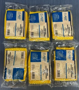 Nuevo 6 Pares ASP Medical Antideslizante Doble Pisada Hospital Paciente Calcetines AMARILLO L - Imagen 1 de 2