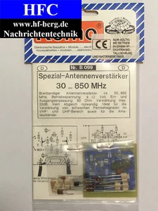 Spezial Antennenverstärker 30...850 MHz / Bausatz Kemo-Electronic B099 - Bild 1 von 4