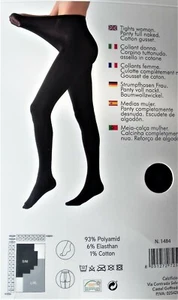 COLLANT NOIR OPAQUE  180 DENIERS  SUPER EXTENSIBLE 80/90 kg - Imagen 1 de 2