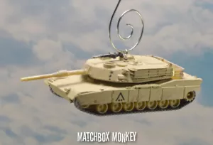 M1 Abrams MBT US Army Tank Military Christmas Ornament Operation Desert Storm - Picture 1 of 12