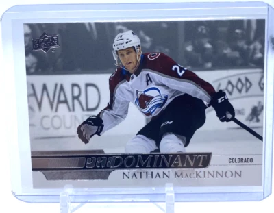 2020-21 Upper Deck Series 1 Nathan MacKinnon Predominant - Image 1 of 2