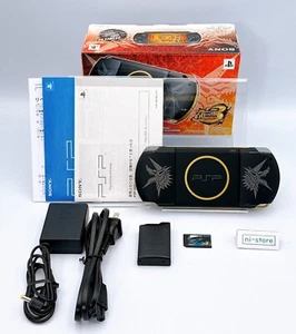PSP-3000 Console Monster Hunter 3rd Limited Edition Region Free w/4GB -Excellent - Picture 1 of 24