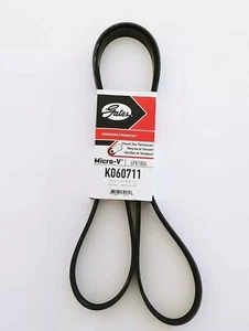Serpentine Belt-Premium OE Micro-V Belt Gates K060711 - Picture 1 of 5