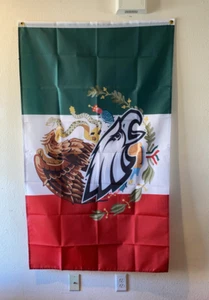 Philadelphia Eagles 3’x5' Mexican Flag! FAST SHIP! - Picture 1 of 1