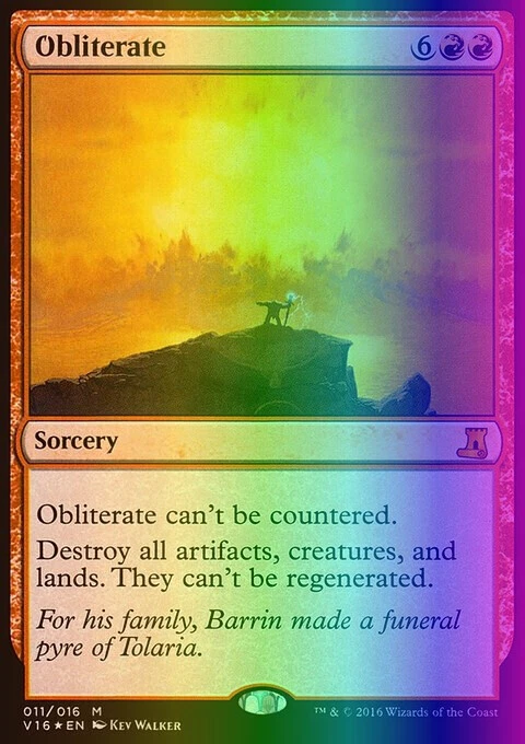 MTG Magic the Gathering Obliterate (11/16) FTV Lore LP FOIL - Image 1 of 1